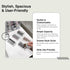 P-120 (12-Grid). daily contact lens organizer, Disposable Contact Lens Dispenser, Cute storage Box for All Brands Daily