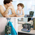 Kids Toiletry Bag for Boys - Waterproof Hanging Wash Bag, Travel Toiletries for Little Young Boys, Dinosaur Camo