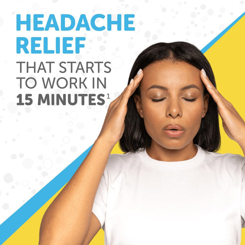 Blowfish for Headaches, New Maximum Strength Effervescent Formula for Fast Headache Relief (1 Pack)