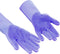 Angel Wings Magic Dish Washing Gloves with Scrubber, Silicone Reusable Cleaning Gloves