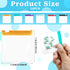 Sliverdew (12 Zippered Pill Pouch Reusable Pill Pouch Bags Storage Pouches with Slide Lock Pill Bags Small Portable