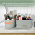 Makeup Organizer for Vanity, Cosmetic Display Case with Drawers for Makeup, Skincare, Brushes, and Accessories (Green)
