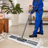 MASTERTOP Professional Industrial Dust Mop with 3 Microfiber Mop Pads and Telescopic Aluminum Handle