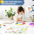 White Wrapping Paper Roll, 17.6"x1200" Bulletin Board Paper for Kids Art Supplies, Father's Day Gift Wrap