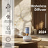 Set 6 Waterless Rechargeable Scent Diffuser Hotel Collection Diffuser with Hotel Essential Oils Two Intensity Modes
