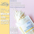 Vegan Milk Bath Soak Made with Moisturizing Coconut Milk Powder & Sweet Almond Oil for a Bath Bomb Dust Soothing Fizz & Relaxing Soak, 8 oz. (Vanilla Buttercream)