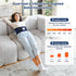 Relief,40" Cordless Heating Pad for Back Pain Rechargeable Lumbar Massager with Heat, Adjustable Vibration & Heating