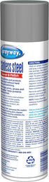 SW841R 15 Oz. Sprayway Oil-based Stainless Steel Cleaner and Polish, Protects and Preserves, Resists Streaks and Finger
