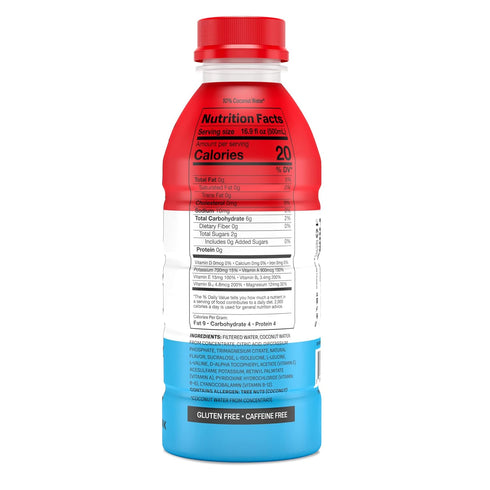 PRIME Hydration ICE POP Sports Drinks, 12 Pack - Electrolyte Enhanced with 250mg BCAAs and 2g Sugar
