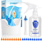 Ear Wax Removal Kit - Safe & Effective Ear Wash Kit with 500ml Ear Bottle, 20 Comfortable Reusable Tips, Big Basin &