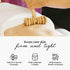 T-Shape Massager with Grooved Rollers, Multi-Functional Body Roller for Cellulite Reduction and Muscle Tension