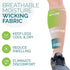 Run Forever Calf Compression Sleeves for Men and Women, Leg Compression Sleeve for Running, Cycling, Travel