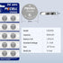 PKCELL 20 Pack CR2450 2450 3V 5-Year Battery CR Lithium Battery, Shelf Life,High Capacity, Long Lasting Power