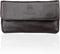 FIREDOG Genuine Leather Smoking Tobacco Pipe Pouch - Case Bag for 2 Pipes, Tamper Tool, Brown