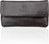 FIREDOG Genuine Leather Smoking Tobacco Pipe Pouch - Case Bag for 2 Pipes, Tamper Tool, Brown