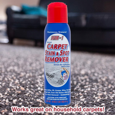 Carpet Stain and Red Wine Remover - Spot Treatment for Oil, Grease, Urine - Pack of 2