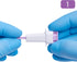 ONE-CARE PRO Safety Lancets, 30G x 1.2mm, 100/bx, Gentle & Comfortable Sampling, Top Push Button Activated