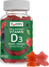YumV's Vitamin D3 Jellies, 5000 IU, 60 Count, Daily Dietary Supplement, Mixed Berry Flavor, Vegetarian, Gluten-Free