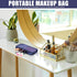 Weewooday 4 Pcs Mesh Makeup Bag, Travel Toiletry Pouch with Zipper, Mini Portable Cosmetic Bag for Daily Accessories
