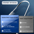 Kotomotoy 304 Upgraded Tongue Scraper, Premium Stainless Steel Tongue Scraper, Adults Tongue Cleaner, Fresh Breath