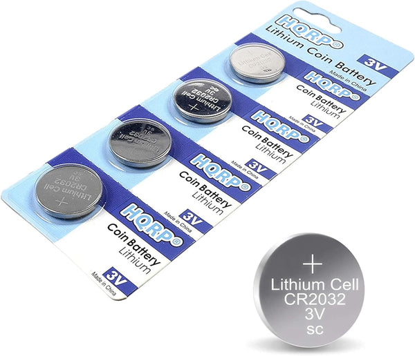 HQRP 4-Pack Lithium Battery - Compatible with FreeStyle Lite Blood Glucose Meter