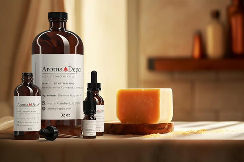 Aroma Depot Kush Fragrance Oil 120ml, Premium Essential Oil with Dropper for Candle Making, Soap Making, Bath Bombs