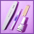 Makartt Nail Glue Remover Kit, for Press on Nails, 10ML Glue Off, Nail File Buffer, Cuticle Oil