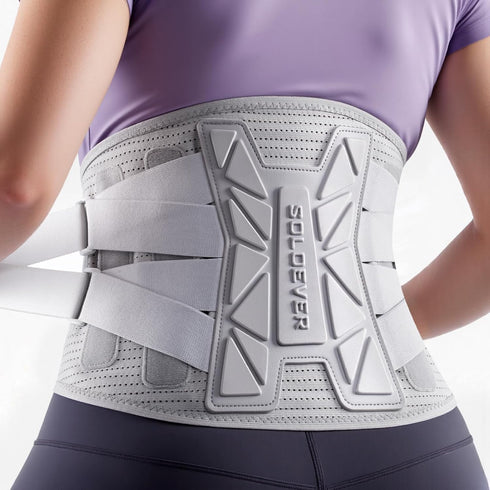 Medical-Grade Back Brace for Women Lower Back Pain Relief [Ultra Breathable &