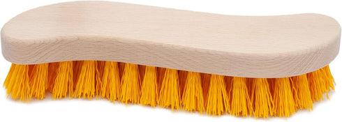 Scrub Brush - Stiff Bristle Brush for Deep Cleaning, Nylon Brush with Hard Bristle, Utility Hand Brush for Indoor and