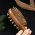 YHNNH Scalp Massager Hair Growth Brush,Head Massager Scalp Stress Relax Dandruff Comb,Wooden Scalp Exfoliator Head