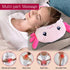 Microwave Heating Pads for Cramps & Pain Relief, 13" x 10" Cute Axolotl Microwavable Pad, Pink