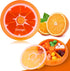 KINMINGZHU 7 Creative Portable Mini Day Weekly Circular Shape Rotary Cute Fruit Style Pill Storage Case Box (Orange)