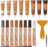 REALINN Wood Furniture Repair Kit 8 Light Colors - Fillers and Touch Up Markers for Wooden Surfaces