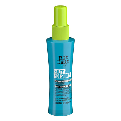 TIGI Bed Head Salty Not Sorry Texturizing Salt Spray, 3.38 fl oz for Natural Undone Hairstyles