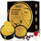 Under Eye Patches for Puffy Eyes, 70PCS 24K Gold Eye Mask for Dark Circles and Puffiness Treatment