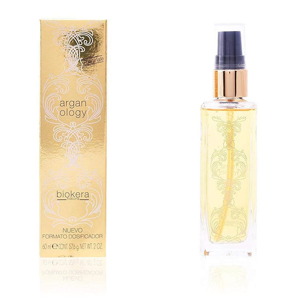SALERM Biokera Arganology Argan Oil Hair Serum, 60 ml, Extra Hydration for Very Dry and Damaged Hair