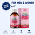 Llorens Liquid Iron Supplement, 100mg Polysaccharide Iron Complex, 6 oz - High Potency for Women & Adults, Raspberry