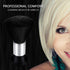 Vtrem Hair Brush, Barber Brush Neck Duster: Black, Oblong, Nylon Bristles for Barbers or Salon Professionals