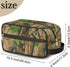 Pardick Travel Toiletry Bag for Women Men, Forest Camouflage Organizer, Lightweight Waterproof Dopp Kit for Toiletries