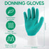 Seeloowy 2 1 Set Pcs Easy Slide Compression Arm Sleeve Aid Open Toe and Pair Donning Gloves for Medical Compression