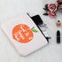 G2TUP Georgian Gift Sweet As A G Peach Makeup Bag, Georgia State Pride Cosmetic Bag, Zipper Travel Bag