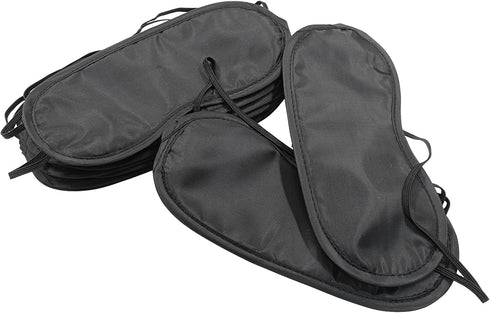 12 PCS Satin Games Sleep Mask Eye Mask Blindfold for Men & Women, Night Eyeshade for Travel Nap