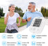 Easy@Home Digital Blood Pressure Monitor, Upper Arm BP Machine with Large Cuff and Individual Memory