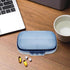 HONITANO 7-Compartment Weekly Portable Pill Organizer Waterproof Medicine Case Large Capacity Travel Container