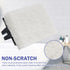 Handled Scrubber Set, Non-Scratch Bathroom Scrubbing Pads, Reusable Cleaning Sponge for Shower Tile, Bathtub, Sink, Spas