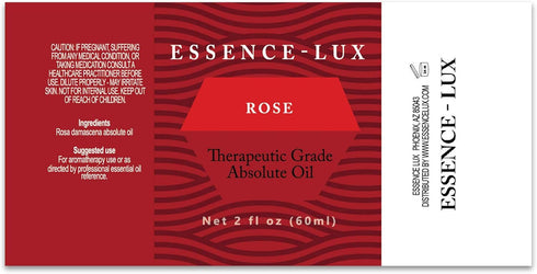 60ml Oils - Rose Essential Oil - 2 Fluid Ounces - Rose Oil - Aromatherapy Oils