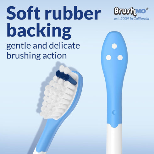 Brushmo Extra Soft Replacement Toothbrush Heads for Kids Ages 7+, Compatible with Philips Sonicare HX6042/94, 8 Pack