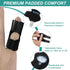 Small Trigger Finger Splint, 2 Pack Pinkie Finger Brace for Immobilization and Sport Injuries (Black)