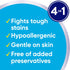All Mighty Pacs Laundry Detergent, Free Clear for Sensitive Skin, Tub, 60 Count