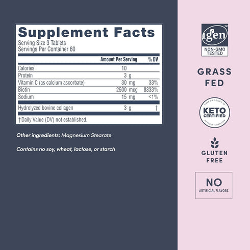 NeoCell Super Collagen with Vitamin C and Biotin, 180 Count, Skin, Hair and Nails Supplement